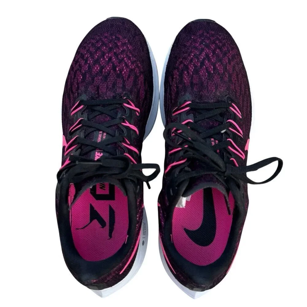 Nike Air Zoom Pegasus 36 Running Shoes Women's 9.5 Black Pink Blast AQ2210-002
